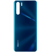 Capac Baterie Oppo F15 / A91, Albastru (Blazing Blue), Service Pack 3016460 