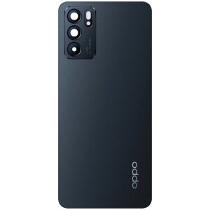 Capac Baterie Oppo Reno6 5G, Negru (Stellar Black), Service Pack 4907797 