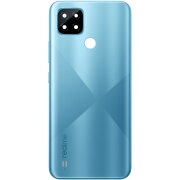 Capac Baterie Realme C21, Albastru (Cross Blue), Service Pack 4906347 
