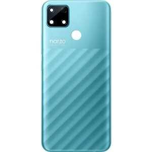 Capac Baterie Realme Narzo 30A, Albastru (Laser Blue), Service Pack 4906643 
