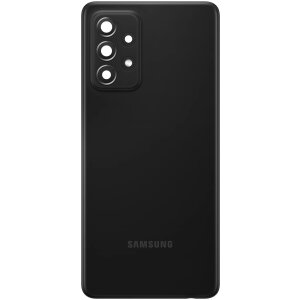 Capac Baterie Samsung Galaxy A52s 5G A528 / A52 5G A526 / A52 A525, Negru (Awesome Black), Service Pack GH82-26858A 