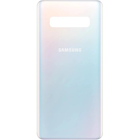 Capac Baterie Samsung Galaxy S10+ G975, Alb (Prism White)