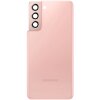 Capac Baterie Samsung Galaxy S21 5G G991, cu Geam Camera Spate, Roz, Second Hand