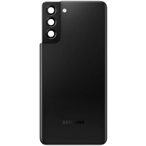 Capac Baterie Samsung Galaxy S21+ 5G G996, Negru (Phantom Black), Service Pack GH82-24505A 