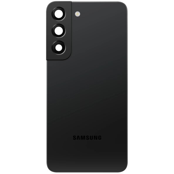 Capac Baterie Samsung Galaxy S22 5G S901, Negru (Phantom Black), Service Pack GH82-27434A 