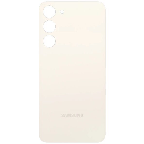 Capac Baterie Samsung Galaxy S23+ S916, Alb (Cream) 