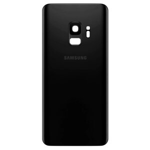 Capac Baterie Samsung Galaxy S9 G960, Negru (Midnight Black), Service Pack GH82-15865A 