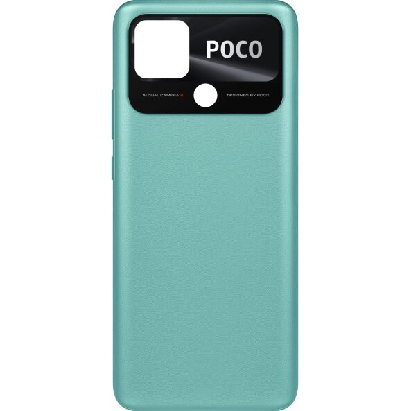 Capac Baterie Xiaomi Poco C40, Verde (Coral Green), Service Pack 55050001WS9T 