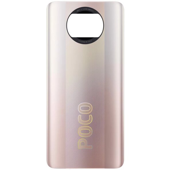 Capac Baterie Xiaomi Poco X3 Pro, Maro (Metal Bronze), Service Pack 55050000UN6D
