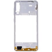 Carcasa Mijloc Samsung Galaxy A30s A307, Alba, Service Pack GH98-44765D 