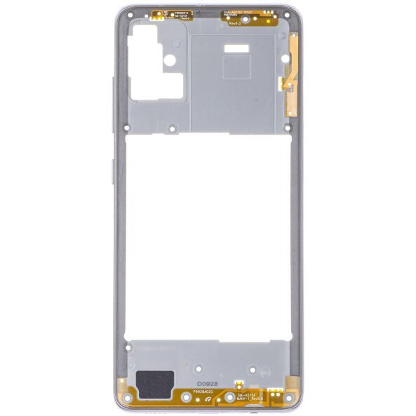 Carcasa Mijloc Samsung Galaxy A51 A515, Argintie