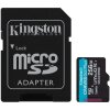 Card Memorie microSDXC Kingston Canvas Go Plus, 256Gb, Clasa 10 / UHS-1 U3, Cu Adaptor SDCG3/256GB 