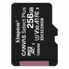 Card Memorie microSDXC Kingston Canvas Select Plus Android A1, 256Gb, Clasa 10 / UHS-1 U1 SDCS2/256GBSP 