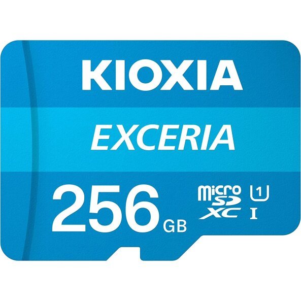 Card Memorie microSDXC KIOXIA Exceria (M203), 256Gb, Clasa 10 / UHS-1 U1, cu Adaptor LMEX1L256GG2