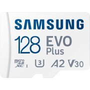 Card Memorie microSDXC Samsung Evo Plus, 128Gb, Clasa 10 / UHS-1 U3, cu Adaptor MB-MC128KA/EU