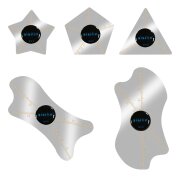 Clips Metalic OEM, Set 5 bucati