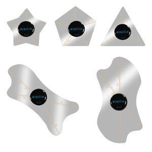 Clips Metalic OEM, Set 5 bucati