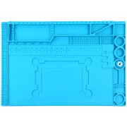 Covor Service OEM, 45cm x 30cm, Albastru