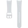 Curea Samsung Sport pentru Galaxy Watch6 / Classic / Watch5 / Pro / Watch4 Series, M/L, Argintie ET-SFR94LSEGEU