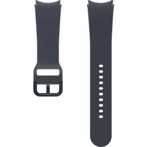 Curea Samsung Sport pentru Galaxy Watch6 / Classic / Watch5 / Pro / Watch4 Series, M/L, Gri ET-SFR94LBEGEU