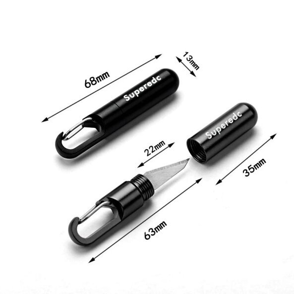 Cutter OEM, Tip Breloc, Negru 