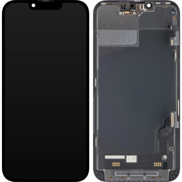 Display cu Touchscreen Apple iPhone 13, cu Rama, Negru, Service Pack 661-21988