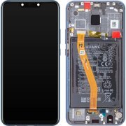 Display cu Touchscreen Huawei Mate 20 Lite, cu Rama si Acumulator, Albastru (Sapphire Blue), Service Pack 02352GTT 