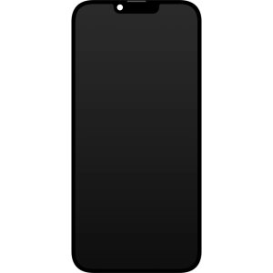 Display cu Touchscreen JK pentru Apple iPhone 14 Plus, cu Rama, Versiune LCD In-Cell, Negru 