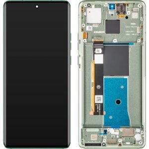 Display cu Touchscreen Motorola Edge 40, cu Rama, Verde (Nebula Green), Service Pack 5D68C22672 