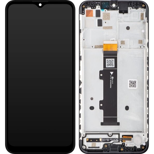 Display cu Touchscreen Motorola Moto G20, cu Rama, Negru, Service Pack 5D68C18521 