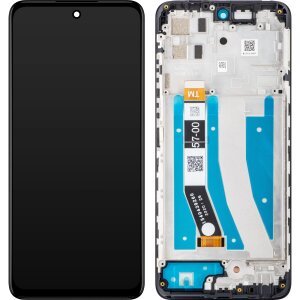 Display cu Touchscreen Motorola Moto G32, cu Rama, Gri (Mineral Grey), Service Pack 5D68C21151 