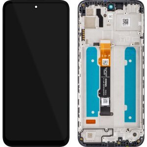 Display cu Touchscreen Motorola Moto G41, cu Rama, Negru, Service Pack 5D68C19764