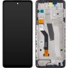 Display cu Touchscreen Motorola Moto G51 5G, cu Rama, Negru, Service Pack 5D68C20028