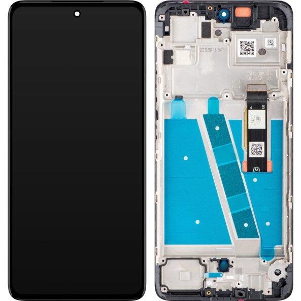 Display cu Touchscreen Motorola Moto G72, cu Rama, Negru, Service Pack 5D68C21701 