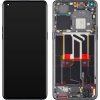 Display cu Touchscreen Oppo Find X5 Pro, cu Rama, Negru (Ceramic Black), Service Pack 4130012