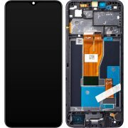 Display cu Touchscreen Realme C30 / Narzo 50i Prime, cu Rama, Negru, Service Pack 4130279