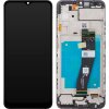 Display cu Touchscreen Samsung Galaxy A03s A037, cu Rama, Versiune G, Negru, Service Pack GH81-21233A