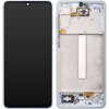 Display cu Touchscreen Samsung Galaxy A33 5G A336, cu Rama, Albastru, Service Pack GH82-28143C