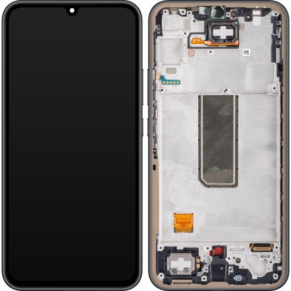 Display cu Touchscreen Samsung Galaxy A34 A346, cu Rama, Negru (Graphite), Service Pack GH82-31200A