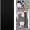 Display cu Touchscreen Samsung Galaxy Note 20 Ultra N985, Cu Rama, Alb, Service Pack GH82-23511C
