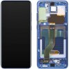 Display cu Touchscreen Samsung Galaxy S20+ 5G G986 / S20+ G985, cu Rama, Albastru (Aurora Blue), Service Pack GH82-22134H