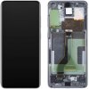 Display cu Touchscreen Samsung Galaxy S20+ 5G G986 / S20+ G985, cu Rama, Gri, Service Pack GH82-22134E