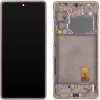 Display cu Touchscreen Samsung Galaxy S20 FE 5G G781, cu Rama, Portocaliu, Service Pack GH82-24215F