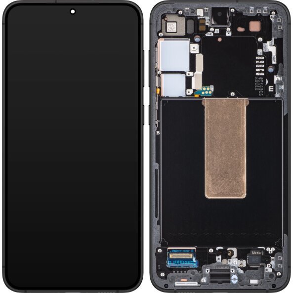 Display cu Touchscreen Samsung Galaxy S23+ S916, cu Rama, Gri (Graphite), Service Pack GH82-30476E