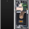 Display cu Touchscreen Samsung Galaxy S23 Ultra S918, cu Rama, Negru (Phantom Black), Service Pack GH82-30466A