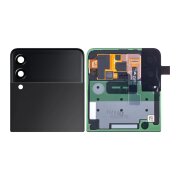 Display cu Touchscreen Samsung Galaxy Z Flip3 5G F711, Sub Outer, Negru (Bespoke), Service Pack GH97-27031A