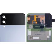 Display cu Touchscreen Samsung Galaxy Z Flip4 F721, Sub Outer, Albastru (Bespoke), Service Pack GH97-27947E