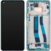 Display cu Touchscreen Xiaomi 11 Lite 5G NE, cu Rama, Verde (Mint Green), Swap 56000Q0K9D00 