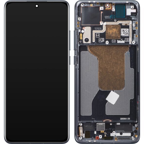 Display cu Touchscreen Xiaomi 12X / 12, cu Rama, Negru, Service Pack 56000300L300