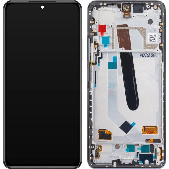 Display cu Touchscreen Xiaomi Mi 11X / 11X Pro / 11i, cu Rama, Negru, Service Pack 5600030K1100